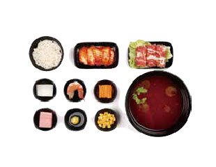 Kimchi and Fatty Beef Rice Noodles